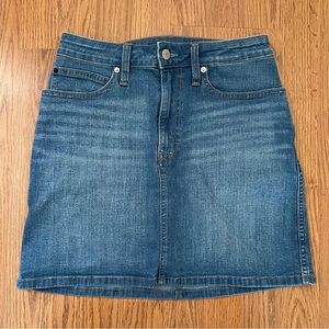 Calvin Klein Jeans Women’s Blue Jean Skirt Size W8